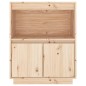 vidaXL Sideboard 60x34x75 cm Massivholz Kiefer vidaXL Sideboard 60x34x75 cm Massivholz Kiefer