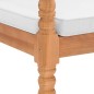 Batavia-Stühle 2 Stk. mit Polstern Massivholz Teak Batavia-Stühle 2 Stk. mit Polstern Massivholz Teak