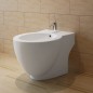 vidaXL Toiletten & Bidet Set Weiß Keramik vidaXL Toiletten & Bidet Set Weiß Keramik