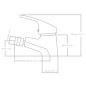 vidaXL Bidet-Wasserhähne 2 Stk. Chrom vidaXL Bidet-Wasserhähne 2 Stk. Chrom