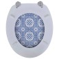 vidaXL Toilettensitze mit Deckel 2 Stk. MDF Porzellan vidaXL Toilettensitze mit Deckel 2 Stk. MDF Porzellan