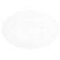 vidaXL Luxus Keramik Waschbecken Oval Weiß 40 x 33 cm vidaXL Luxus Keramik Waschbecken Oval Weiß 40 x 33 cm