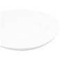 vidaXL Luxus Keramik Waschbecken Oval Weiß 40 x 33 cm vidaXL Luxus Keramik Waschbecken Oval Weiß 40 x 33 cm