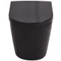 vidaXL Hänge-Toilette mit Einbau-Spülkasten Keramik Schwarz vidaXL Hänge-Toilette mit Einbau-Spülkasten Keramik Schwarz