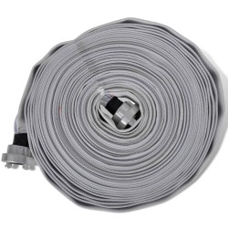 vidaXL Feuerwehrschlauch Flachschlauch 30 m D-Storz Kupplungen 1 Zoll