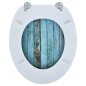 Toilettensitz WC-Sitz MDF Holz Design Toilettensitz WC-Sitz MDF Holz Design