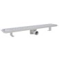 vidaXL Lineare Duschrinnen 2 Stk. Wellen 730 x 140 mm Edelstahl vidaXL Lineare Duschrinnen 2 Stk. Wellen 730 x 140 mm Edelstahl