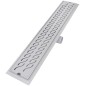 vidaXL Lineare Duschrinnen 2 Stk. Wellen 730 x 140 mm Edelstahl vidaXL Lineare Duschrinnen 2 Stk. Wellen 730 x 140 mm Edelstahl