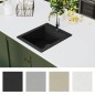 vidaXL Granitspüle Einzelbecken Schwarz vidaXL Granitspüle Einzelbecken Schwarz