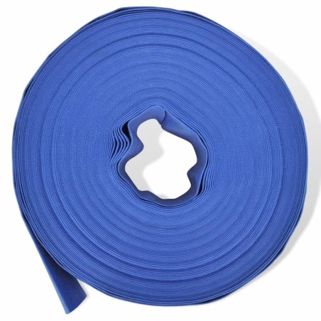 vidaXL Wasser-Flachschlauch 50 m 2 Zoll PVC