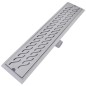 vidaXL Lineare Duschrinnen 2 Stk. Wellen 630 x 140 mm Edelstahl vidaXL Lineare Duschrinnen 2 Stk. Wellen 630 x 140 mm Edelstahl