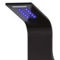 vidaXL Duschpaneel Aluminium 20x44x130 cm Schwarz vidaXL Duschpaneel Aluminium 20x44x130 cm Schwarz