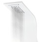 vidaXL Duschpaneel Aluminium 20x44x130 cm Weiß vidaXL Duschpaneel Aluminium 20x44x130 cm Weiß