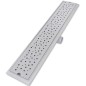 vidaXL Lineare Duschrinnen 2 Stk. Blasen 730 x 140 mm Edelstahl vidaXL Lineare Duschrinnen 2 Stk. Blasen 730 x 140 mm Edelstahl