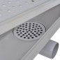 vidaXL Lineare Duschrinnen 2 Stk. Blasen 730 x 140 mm Edelstahl vidaXL Lineare Duschrinnen 2 Stk. Blasen 730 x 140 mm Edelstahl
