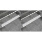 vidaXL Lineare Duschrinnen 2 Stk. Linien 930 x 140 mm Edelstahl vidaXL Lineare Duschrinnen 2 Stk. Linien 930 x 140 mm Edelstahl