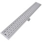 vidaXL Lineare Duschrinnen 2 Stk. Linien 930 x 140 mm Edelstahl vidaXL Lineare Duschrinnen 2 Stk. Linien 930 x 140 mm Edelstahl