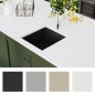 vidaXL Granitspüle Einzelbecken Schwarz vidaXL Granitspüle Einzelbecken Schwarz