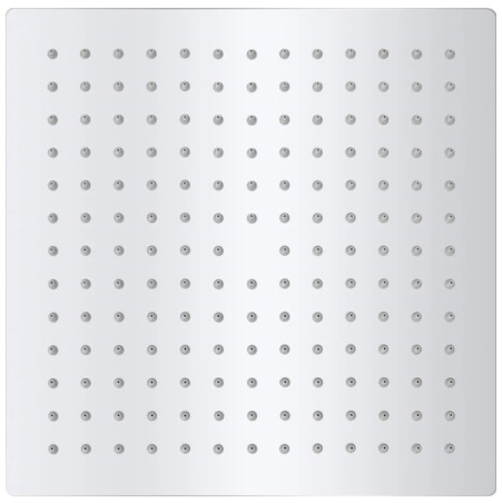 vidaXL Regenbrause Edelstahl 25x25 cm Quadratisch