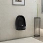 vidaXL Wandurinal mit Spülventil Keramik Schwarz vidaXL Wandurinal mit Spülventil Keramik Schwarz