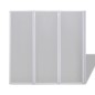 vidaXL Duschwand 117x120 cm 3-teilig Faltbar vidaXL Duschwand 117x120 cm 3-teilig Faltbar