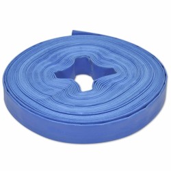 vidaXL Wasser-Flachschlauch 25 m 1 Zoll PVC