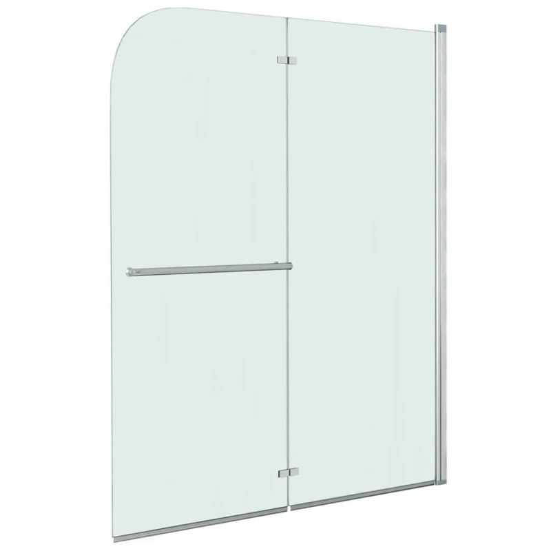 vidaXL Faltbare Duschkabine 2 Paneele ESG 120 x 140 cm vidaXL Faltbare Duschkabine 2 Paneele ESG 120 x 140 cm