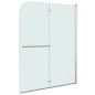 vidaXL Faltbare Duschkabine 2 Paneele ESG 120 x 140 cm vidaXL Faltbare Duschkabine 2 Paneele ESG 120 x 140 cm