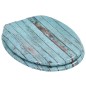 vidaXL Toilettensitz mit Soft-Close-Deckel MDF Altholz-Design vidaXL Toilettensitz mit Soft-Close-Deckel MDF Altholz-Design