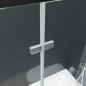 vidaXL Badewannenaufsatz 2-fach Faltbar ESG 120x68x130 cm vidaXL Badewannenaufsatz 2-fach Faltbar ESG 120x68x130 cm
