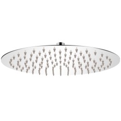 vidaXL Regenbrause Edelstahl 30 cm Rund
