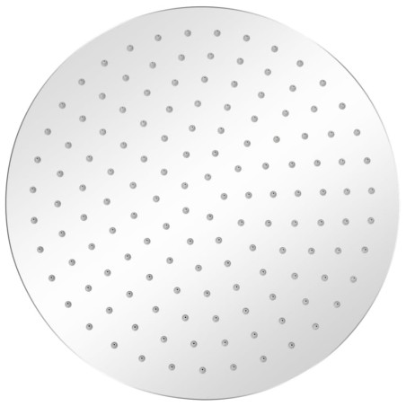 vidaXL Regenbrause Edelstahl 30 cm Rund
