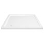 vidaXL Duschtasse ABS Quadratisch Weiß 80x80 cm vidaXL Duschtasse ABS Quadratisch Weiß 80x80 cm