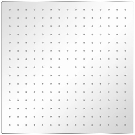 vidaXL Regenbrause Edelstahl 40x40 cm Quadratisch
