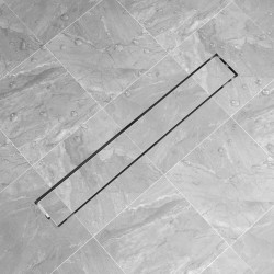 vidaXL Duschrinne 830x140 mm Edelstahl