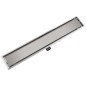 vidaXL Duschrinne 830x140 mm Edelstahl vidaXL Duschrinne 830x140 mm Edelstahl