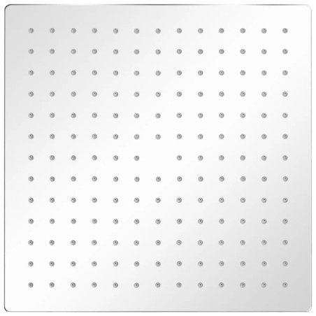 vidaXL Regenduschkopf Edelstahl 30x30 cm Quadratisch