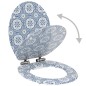 vidaXL Toilettensitze 2 Stk. Soft-Close-Deckel MDF Porzellan-Design vidaXL Toilettensitze 2 Stk. Soft-Close-Deckel MDF Porzellan-Design