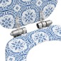 vidaXL Toilettensitze 2 Stk. Soft-Close-Deckel MDF Porzellan-Design vidaXL Toilettensitze 2 Stk. Soft-Close-Deckel MDF Porzellan-Design