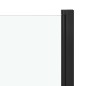 vidaXL Duschkabine ESG 68x130 cm Schwarz vidaXL Duschkabine ESG 68x130 cm Schwarz