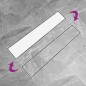 vidaXL Duschablauf 2-in-1 Abdeckung 63×14 cm Edelstahl vidaXL Duschablauf 2-in-1 Abdeckung 63×14 cm Edelstahl
