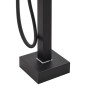 vidaXL Freistehende Badewannenarmatur Schwarz Edelstahl 90 cm vidaXL Freistehende Badewannenarmatur Schwarz Edelstahl 90 cm