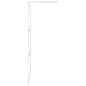 vidaXL Duschwand mit Ablage für Walk-In-Dusche Chrom 80x195 cm ESG vidaXL Duschwand mit Ablage für Walk-In-Dusche Chrom 80x195 cm ESG