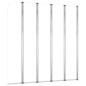 vidaXL Duschabtrennung 120x140 cm Hartglas Transparent vidaXL Duschabtrennung 120x140 cm Hartglas Transparent