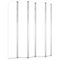 vidaXL Duschabtrennung 120x140 cm Hartglas Transparent vidaXL Duschabtrennung 120x140 cm Hartglas Transparent