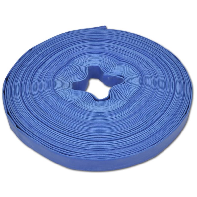 vidaXL Wasser-Flachschlauch 50 m 1 Zoll PVC vidaXL Wasser-Flachschlauch 50 m 1 Zoll PVC