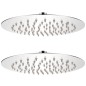 vidaXL Regenduschköpfe 2 Stk. Edelstahl Ø 20 cm vidaXL Regenduschköpfe 2 Stk. Edelstahl Ø 20 cm