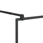 vidaXL Duschwand für Begehbare Dusche mit Klarem ESG Glas 100x195 cm vidaXL Duschwand für Begehbare Dusche mit Klarem ESG Glas 100x195 cm