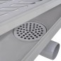 vidaXL Lineare Duschrinnen 2 Stk. Wellen 530 x 140 mm Edelstahl vidaXL Lineare Duschrinnen 2 Stk. Wellen 530 x 140 mm Edelstahl