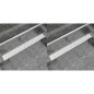 vidaXL Lineare Duschrinnen 2 Stk. Linien 1030 x 140 mm Edelstahl vidaXL Lineare Duschrinnen 2 Stk. Linien 1030 x 140 mm Edelstahl